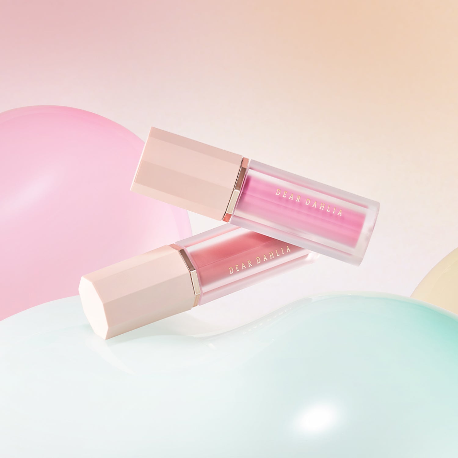 Mini Petal Drop Liquid Blush Duo Heart Petal Edition