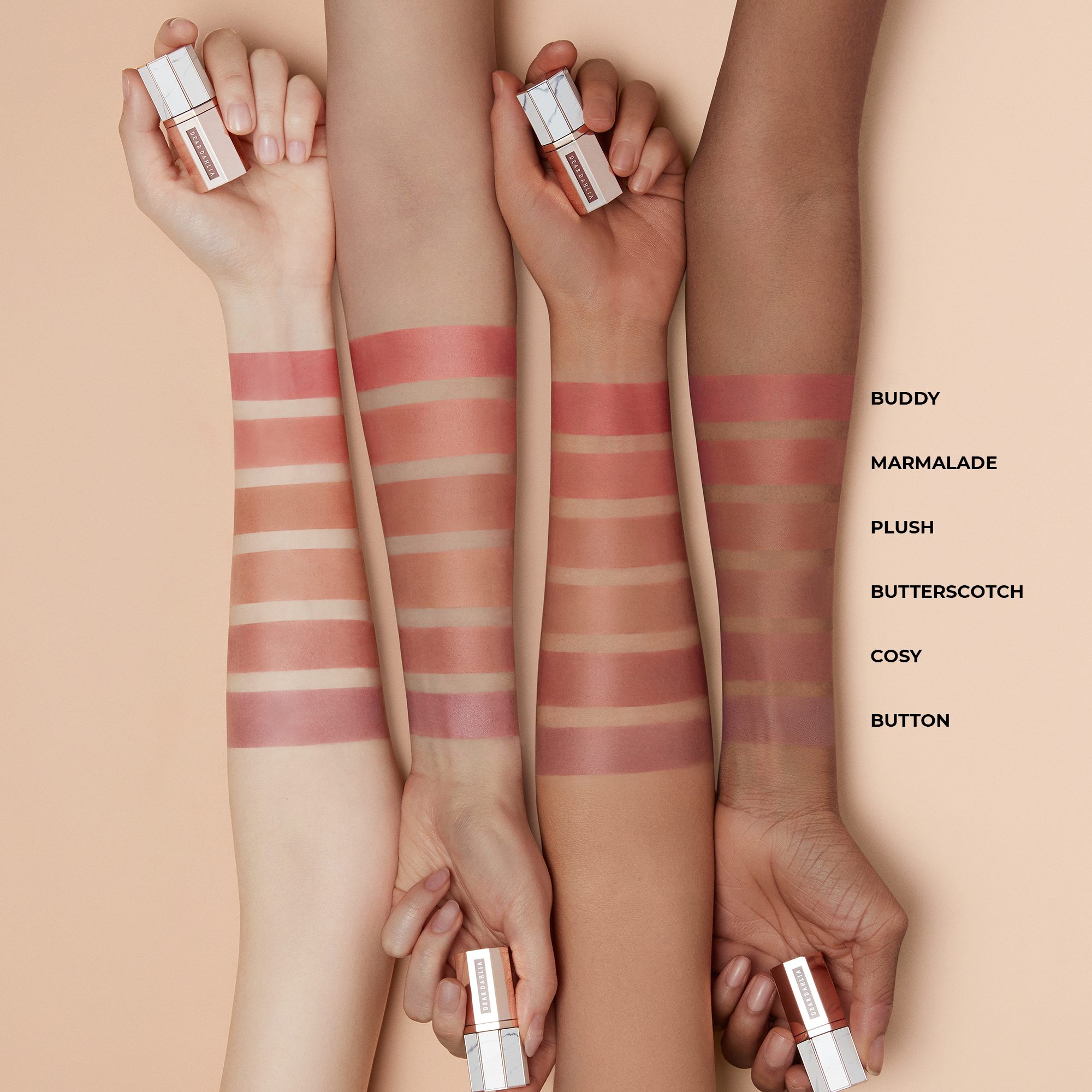 Paradise Dream Velvet Lip Mousse Mini 6 Set