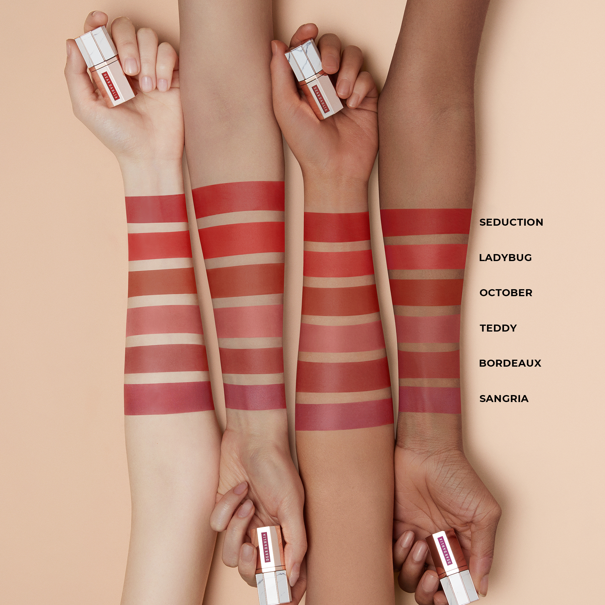 Paradise Dream Velvet Lip Mousse Mini 6 Set